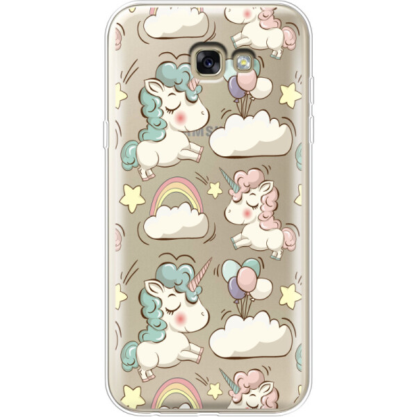 

Силиконовый чехол BoxFace Samsung A720 Galaxy A7 2017 Unicorns (27930-cc2)
