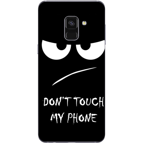 

Силиконовый чехол BoxFace Samsung A730 Galaxy A8 Plus (2018) Don't Touch my Phone (32658-up535)