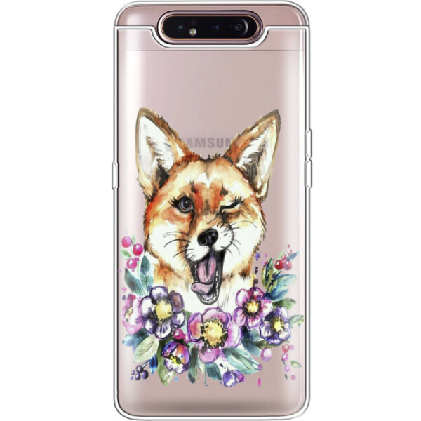 

Силиконовый чехол BoxFace Samsung A805 Galaxy A80 Winking Fox (37361-cc13)