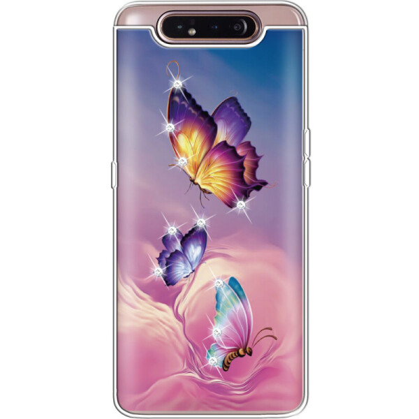 

Силиконовый чехол BoxFace Samsung A805 Galaxy A80 Butterflies (37361-rs19)