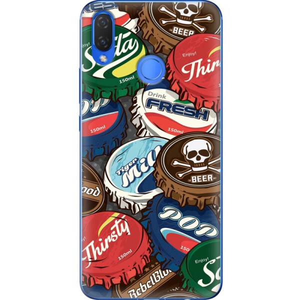 

Силиконовый чехол BoxFace Huawei P Smart Plus Drink Lids (34912-up2261)