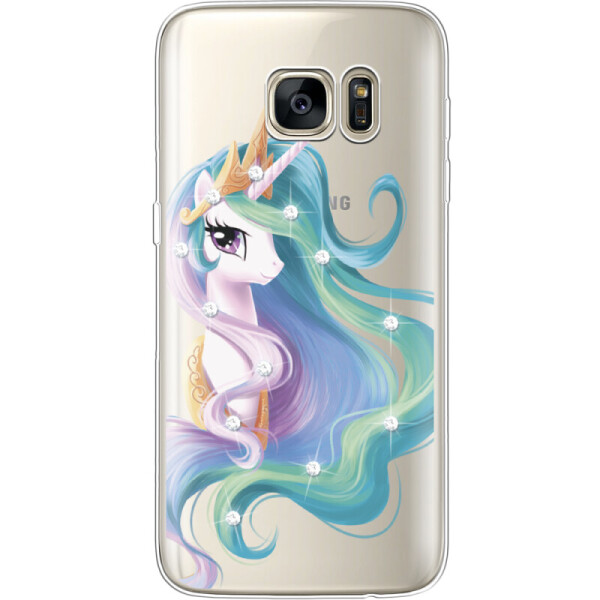 

Силиконовый чехол BoxFace Samsung G930 Galaxy S7 Unicorn Queen (24997-rs3)