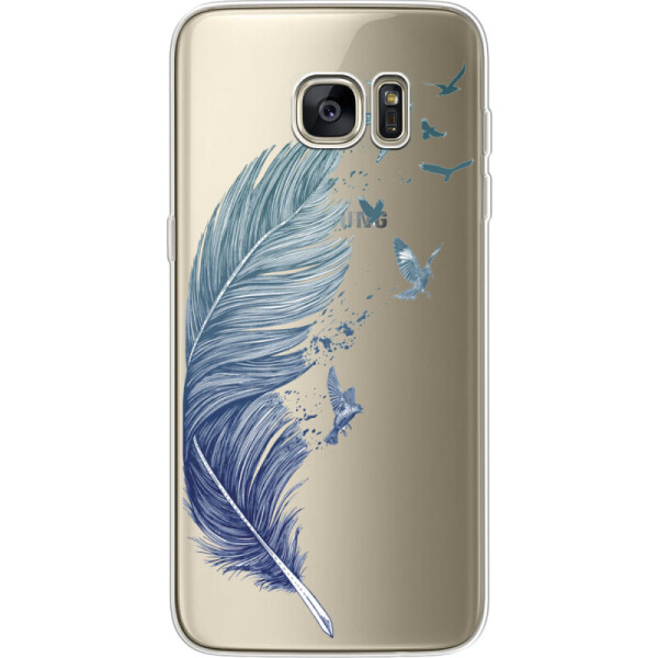 

Силиконовый чехол BoxFace Samsung G935 Galaxy S7 Edge Feather (24998-cc38)