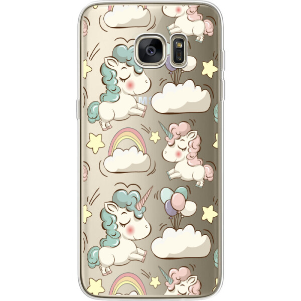 

Силиконовый чехол BoxFace Samsung G935 Galaxy S7 Edge Unicorns (24998-cc2)