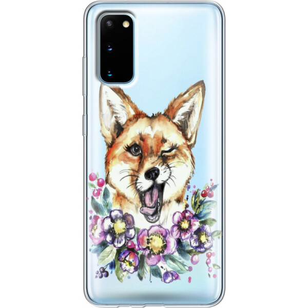 

Силиконовый чехол BoxFace Samsung G980 Galaxy S20 Winking Fox (38869-cc13)