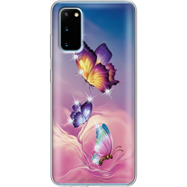 

Силиконовый чехол BoxFace Samsung G980 Galaxy S20 Butterflies (38869-rs19)
