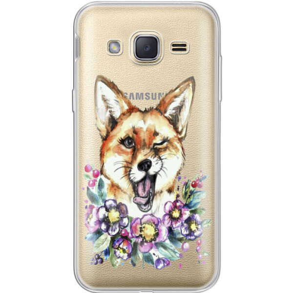 

Силиконовый чехол BoxFace Samsung J200H Galaxy J2 Winking Fox (24495-cc13)
