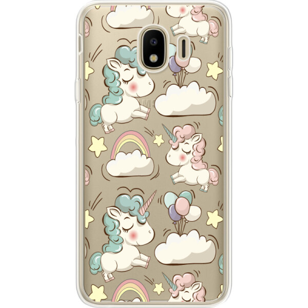 

Силиконовый чехол BoxFace Samsung J400 Galaxy J4 2018 Unicorns (33860-cc2)
