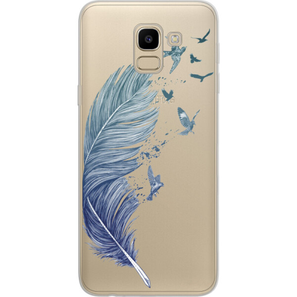 

Силиконовый чехол BoxFace Samsung J600 Galaxy J6 2018 Feather (33861-cc38)