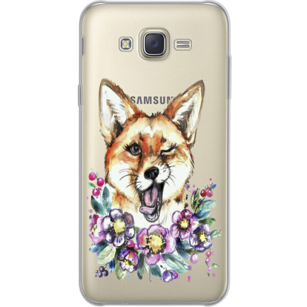 

Силиконовый чехол BoxFace Samsung J700H Galaxy J7 Winking Fox (24496-cc13)