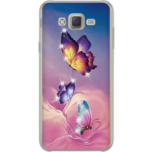 

Силиконовый чехол BoxFace Samsung J700H Galaxy J7 Butterflies (24496-rs19)