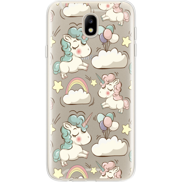

Силиконовый чехол BoxFace Samsung J730 Galaxy J7 2017 Unicorns (30576-cc2)