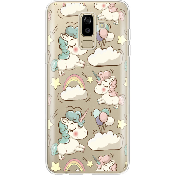 

Силиконовый чехол BoxFace Samsung J810 Galaxy J8 2018 Unicorns (34856-cc2)