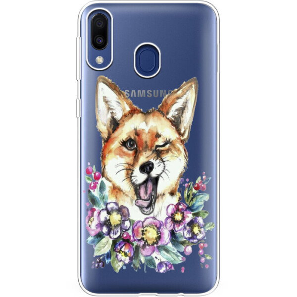 

Силиконовый чехол BoxFace Samsung M205 Galaxy M20 Winking Fox (36205-cc13)