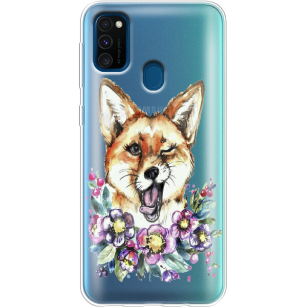 

Силиконовый чехол BoxFace Samsung M215 Galaxy M21 Winking Fox (39465-cc13)