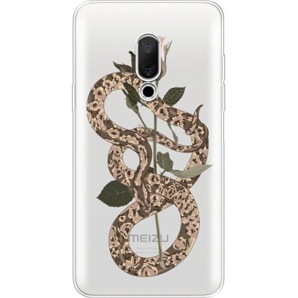 

Силиконовый чехол BoxFace Meizu 15 Glamor Snake (33382-cc67)