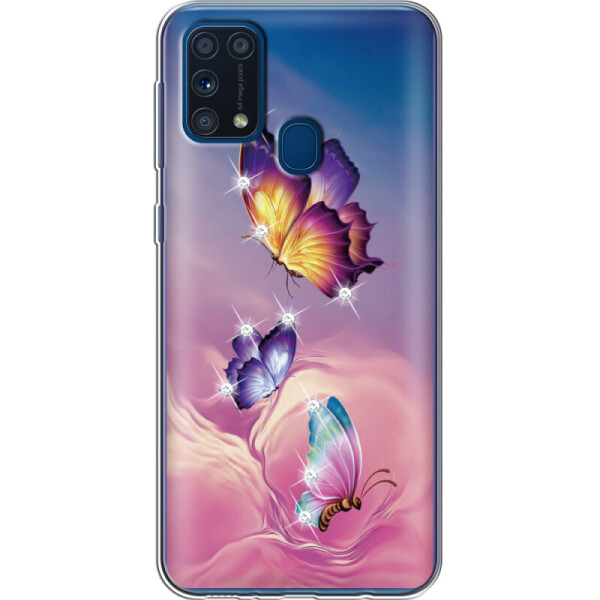 

Силиконовый чехол BoxFace Samsung M315 Galaxy M31 Butterflies (39091-rs19)