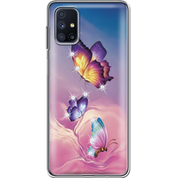 

Силиконовый чехол BoxFace Samsung M515 Galaxy M51 Butterflies (40937-rs19)