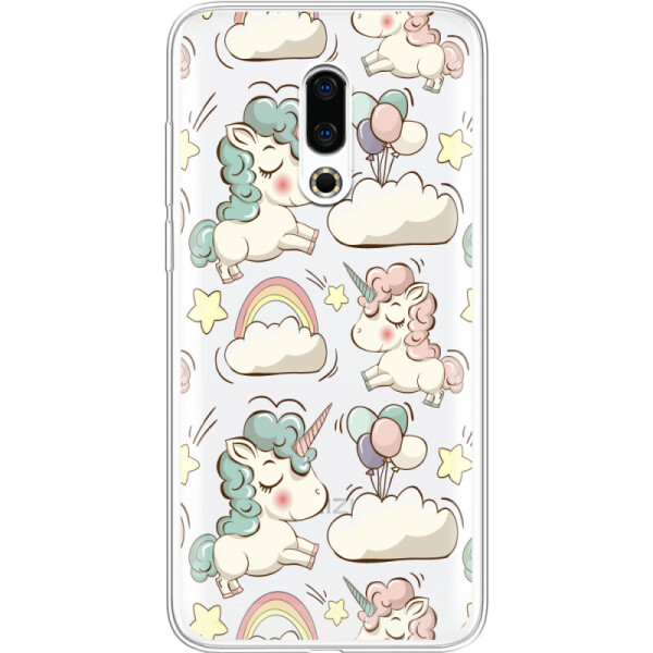 

Силиконовый чехол BoxFace Meizu 16 Plus Unicorns (35583-cc2)