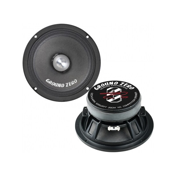 

Автоакустика Ground Zero GZCM 8 4PPX (1шт) (15304)