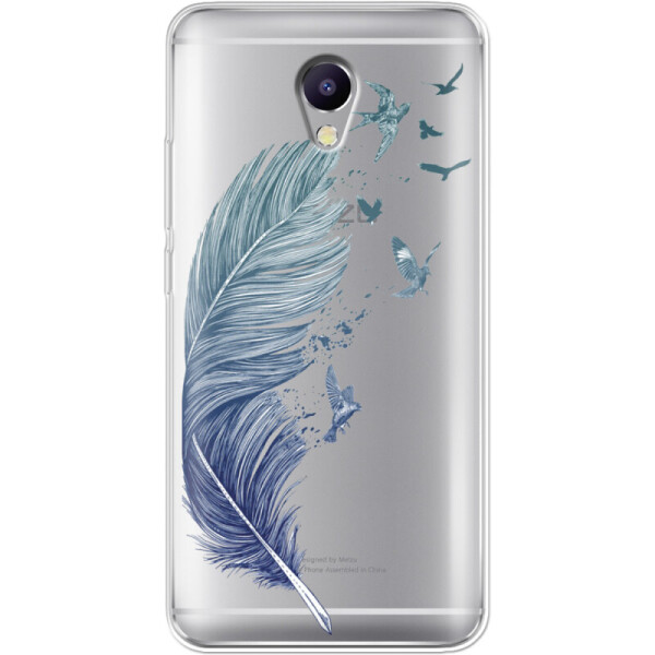 

Силиконовый чехол BoxFace Meizu M5 Note Feather (28289-cc38)