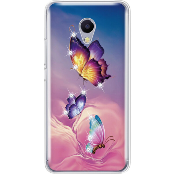 

Силиконовый чехол BoxFace Meizu M5s Butterflies (29620-rs19)