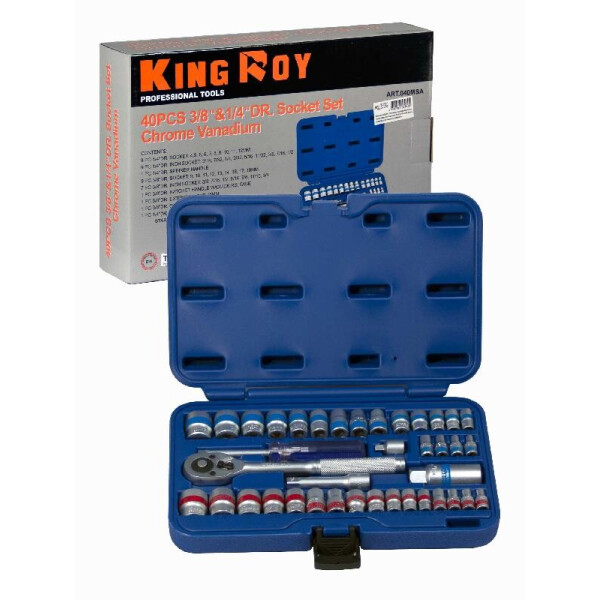 

Набор инструментов King Roy 040 MSA (40 предметов) (16762)