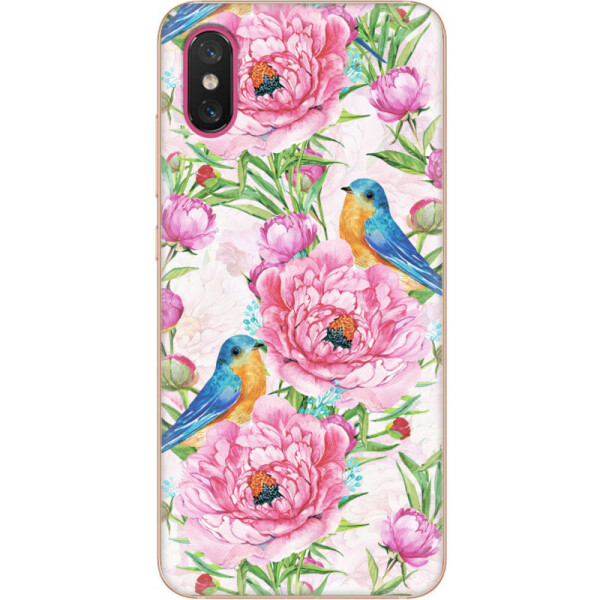 

Силиконовый чехол BoxFace Xiaomi Mi 8 Pro Birds and flowers (35657-up2376)
