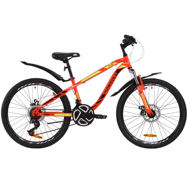 

24" Discovery FLINT AM DD 13" красно-черный с салатовым 2020
