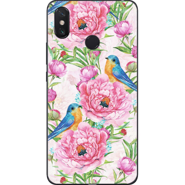 

Силиконовый чехол BoxFace Xiaomi Mi Max 3 Birds and flowers (34888-up2376)