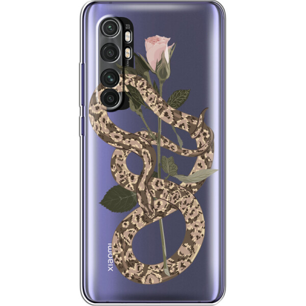 

Силиконовый чехол BoxFace Xiaomi Mi Note 10 Lite Glamor Snake (39811-cc67)