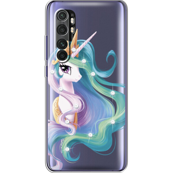 

Силиконовый чехол BoxFace Xiaomi Mi Note 10 Lite Unicorn Queen (39811-rs3)
