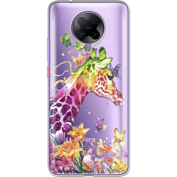 

Силиконовый чехол BoxFace Xiaomi Poco F2 Pro Colorful Giraffe (40088-cc14)