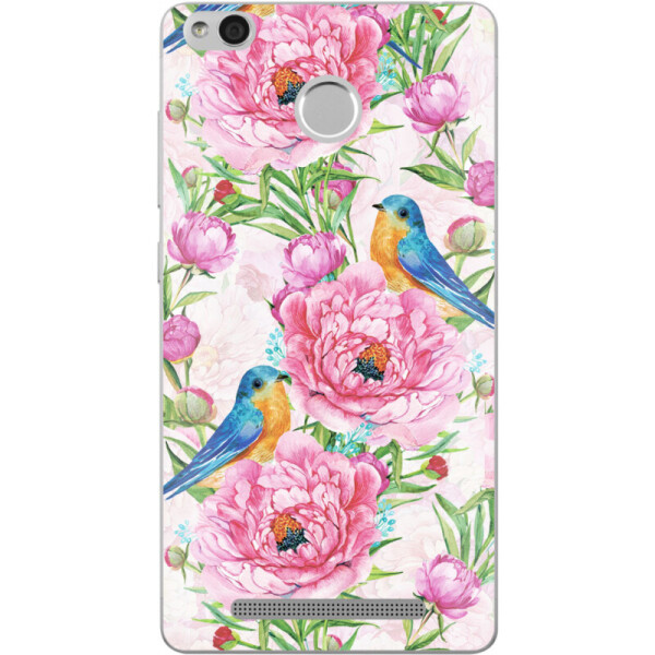 

Силиконовый чехол BoxFace Xiaomi Redmi 3s Birds and flowers (25392-up2376)