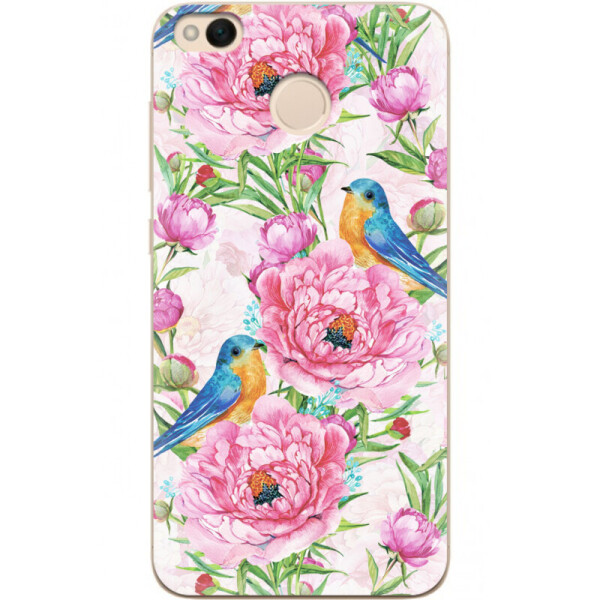 

Силиконовый чехол BoxFace Xiaomi Redmi 4x Birds and flowers (29367-up2376)