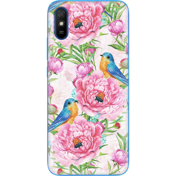 

Силиконовый чехол BoxFace Xiaomi Redmi 9A Birds and flowers (40304-up2376)