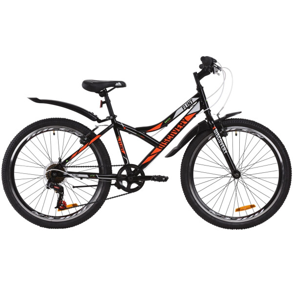 

24" Discovery FLINT 14" черно-оранжевый с серым 2020