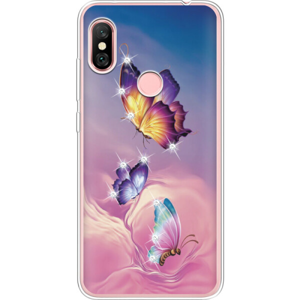 

Силиконовый чехол BoxFace Xiaomi Redmi Note 6 Pro Butterflies (35452-rs19)