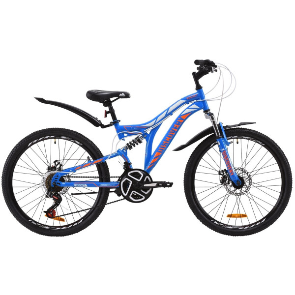 

24" Discovery ROCKET DD 15" сине-оранжевый с белым 2020