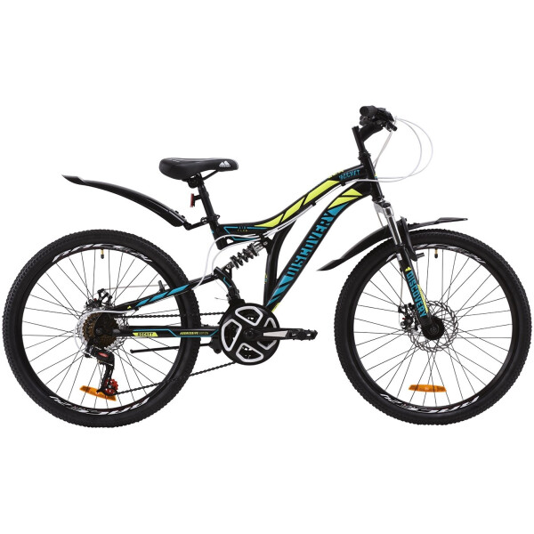 

24" Discovery ROCKET DD 15" черно-желтый с бирюзовым (м) 2020
