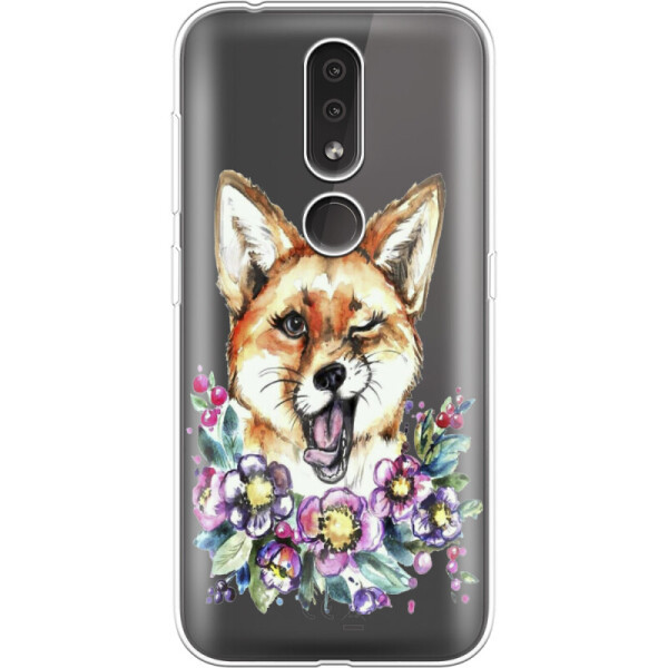 

Силиконовый чехол BoxFace Nokia 4.2 Winking Fox (37209-cc13)