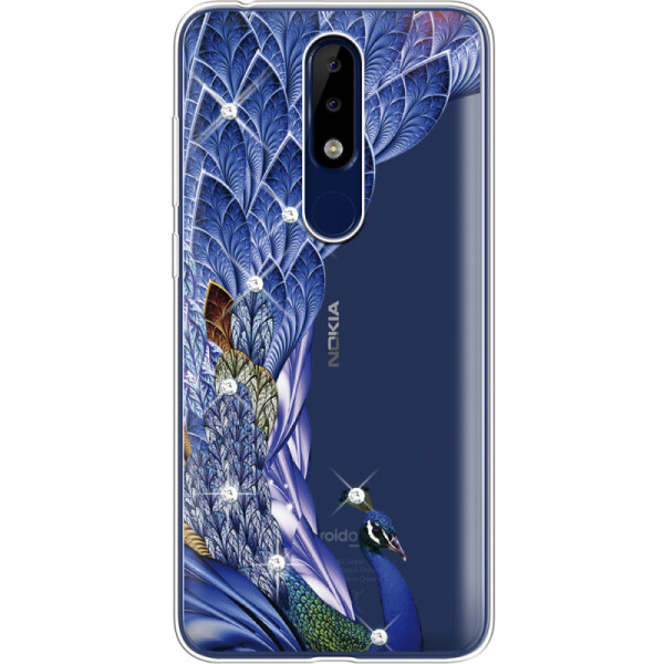 

Силиконовый чехол BoxFace Nokia 5.1 Plus Peafowl (36117-rs7)