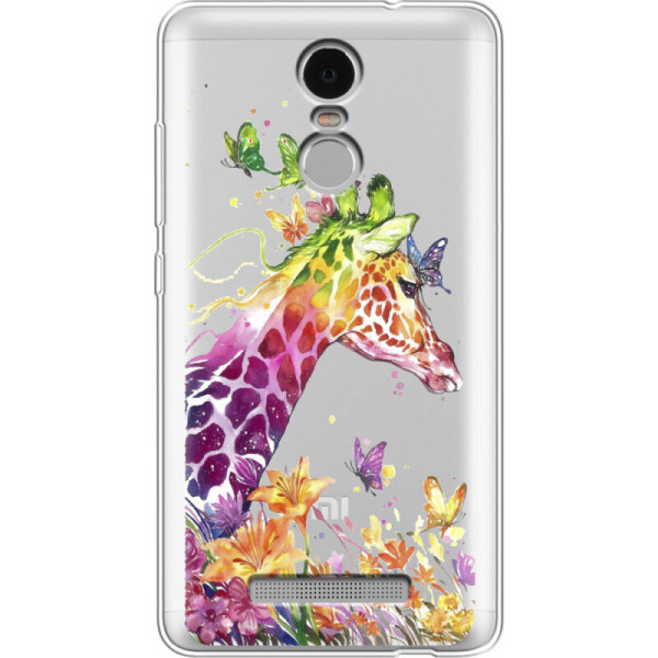 

Силиконовый чехол BoxFace Xiaomi Redmi Note3 Colorful Giraffe (25580-cc14)