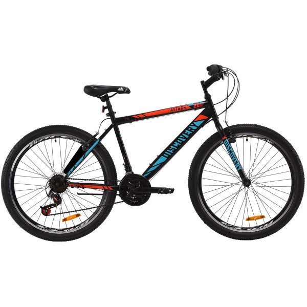 

26" Discovery ATTACK 18" черно-красный с бирюзовым (м) 2020
