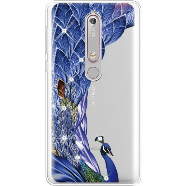 

Силиконовый чехол BoxFace Nokia 6 (2018) Peafowl (33499-rs7)
