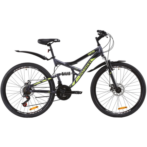 

26" Discovery CANYON DD 17,5" серо-желтый (м) 2020