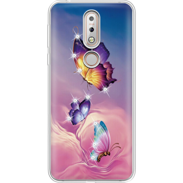 

Силиконовый чехол BoxFace Nokia 7.1 Butterflies (36118-rs19)