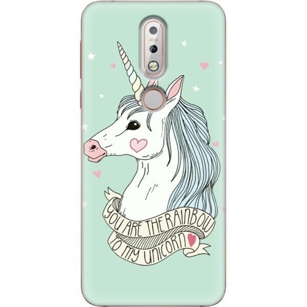 

Силиконовый чехол BoxFace Nokia 7.1 My Unicorn (36118-up682)