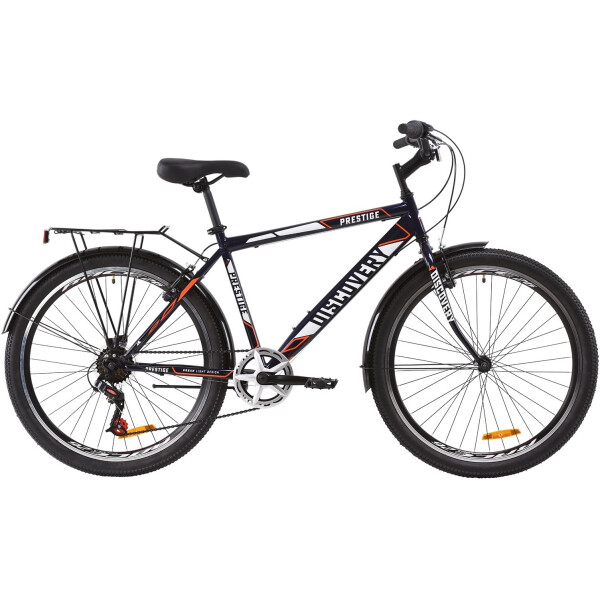 

26" Discovery PRESTIGE MAN 18" сине-белый с оранжевым 2020