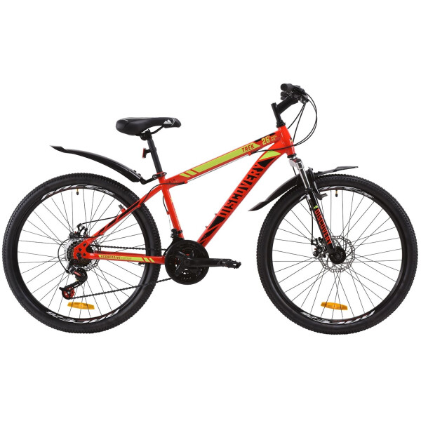 

26" Discovery TREK DD 13" красно-черный с салатовым 2020